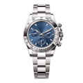 Chronograph 40 – Blue Dial | Silver Tone Bracelet & Tachymeter Bezel