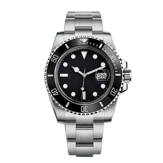 Diver 40 – Black Dial | Steel Bracelet & Ceramic Bezel