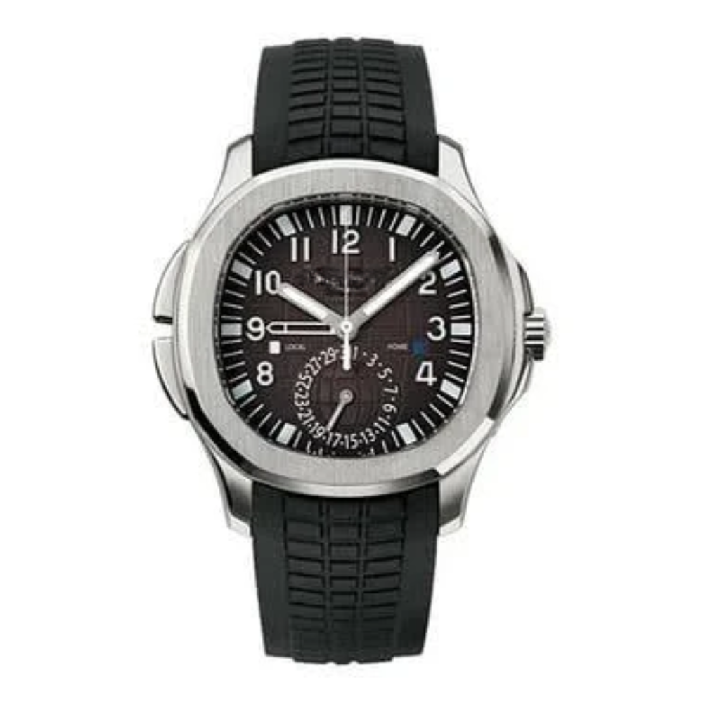 Aquanaut Chronograph Black Silver